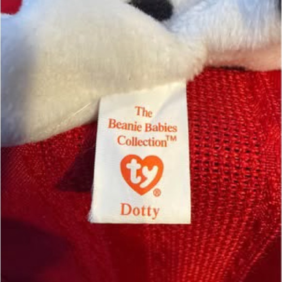 Ty Beanie Baby Stuffed Animals Toy Lot - Leona, Dotty, Smart - Picture 9 of 10
